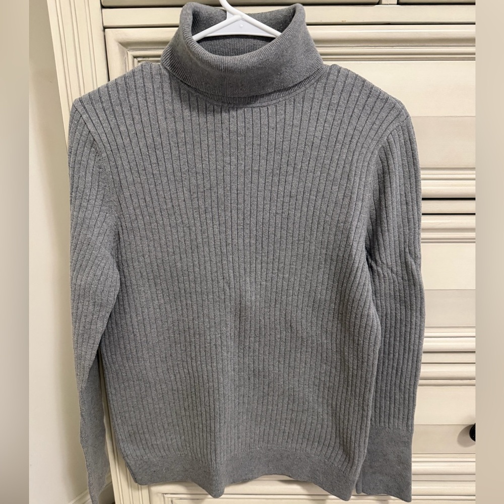 Talbots Ribbed Turtleneck Sweater